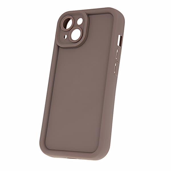 TPU-skal med kant för iPhone 12 Pro 6,1\" brun