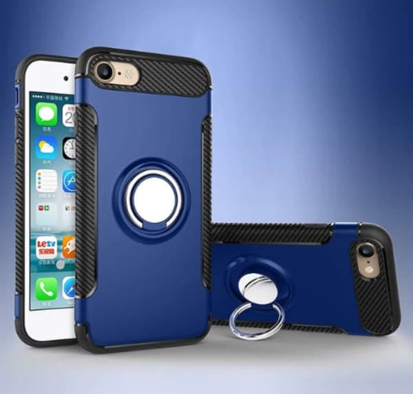 Iphone 7/8 plus  fodral med Roterande ring