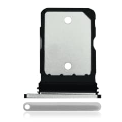 SIM-kortsfack för Google Pixel 8a (äkta OEM) (Porcelain)