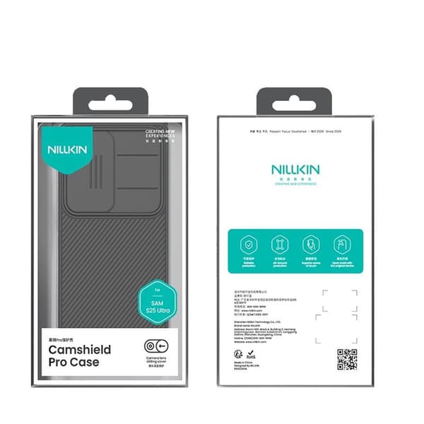 NILLKIN CAMSHIELD PRO SAMSUNG S25 ULTRA svart svart