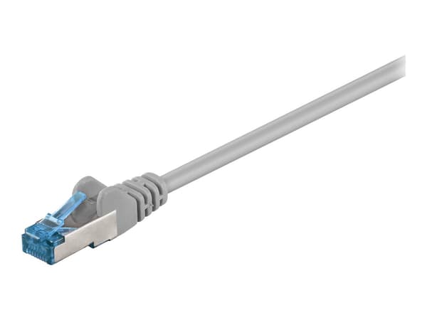 Goobay CAT 6a S/FTP CU 50m Grey grå