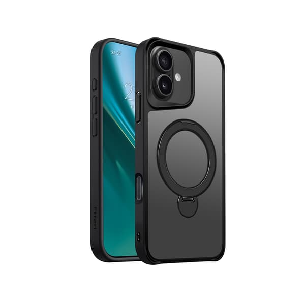Etteri Matt Mag Ring skal för iPhone 17 Pro / 18 Pro svart