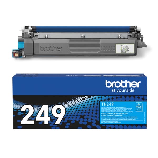 Brother TN249C Cyan 4000 sidor Toner
