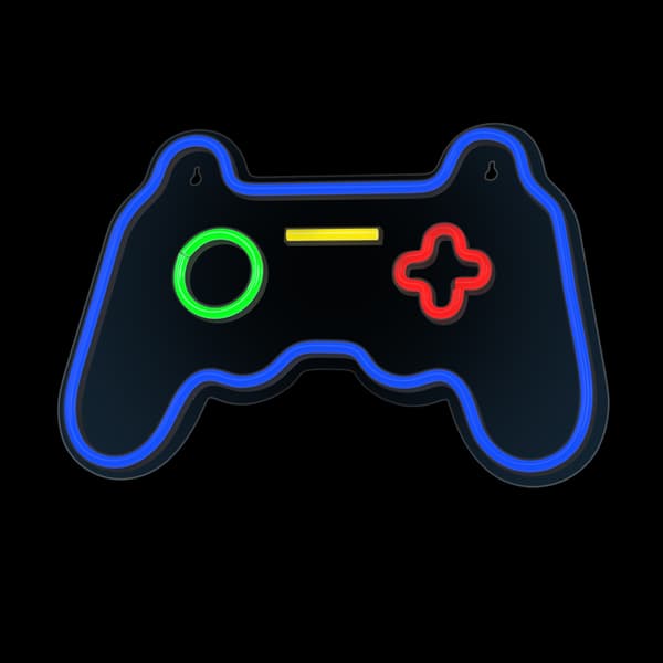Neon PLEXI LED GAMEPAD flerfärgad FPNE03X Forever Light