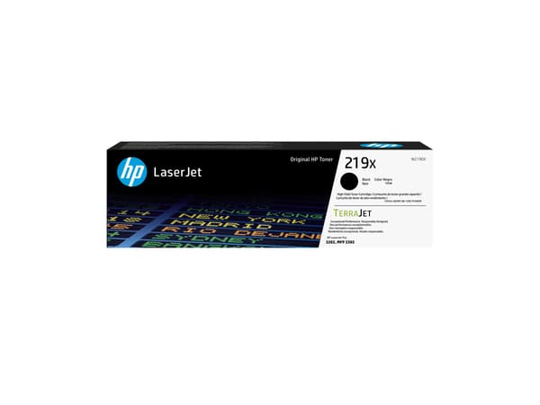 HP 219X svart 3200 sidor Toner svart