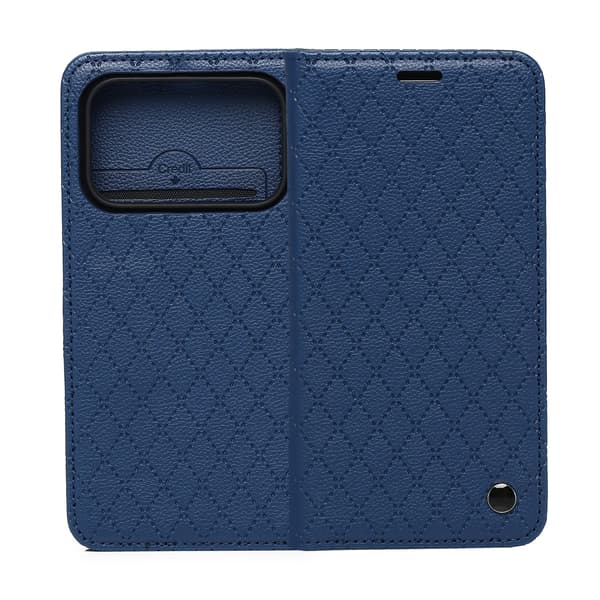 Smart Caro-fodral för Honor 600 / Honor 600 Pro marinblå