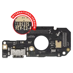 Laddningsport med PCB-kort för Xiaomi Redmi Note 11 4G (internationell version) röd