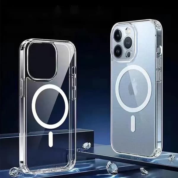 Silikonfodral med stöd för MagSafe för iPhone 11 Pro Max