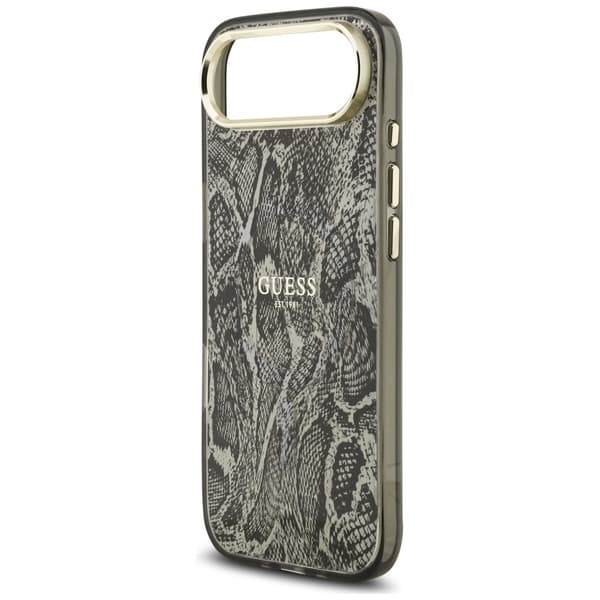 Guess Python Pattern MagSafe fodral för iPhone Air svart svart