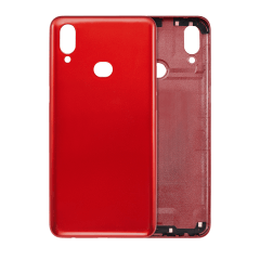 Baksidesglas för Samsung Galaxy A10s (A107 / 2019) (Eftermarknad Plus) (Röd) röd