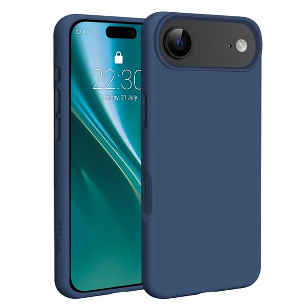 Etteri Silikon Mag skal för iPhone 17 Air mörkblå blå