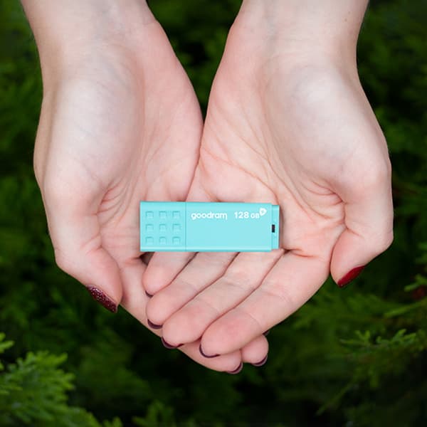 Goodram pendrive 64GB USB 3.0 UME3 Care ljusgrön