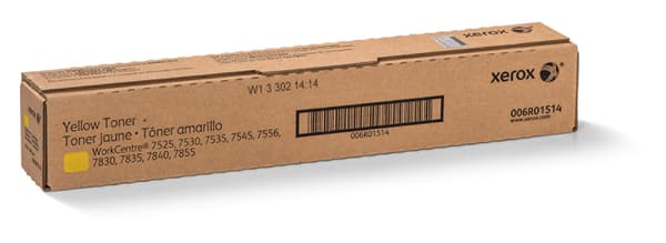 Xerox WorkCentre 7500 Series Gul 15000 sidor Toner 006R01514