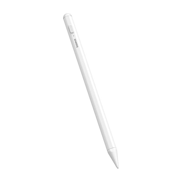 OS-Baseus Smooth Writing 2 Series Stylus Lite med LED-indikatorer, Moon vit (Aktiv version med USB-C-kabel och aktiv pennspets) vit