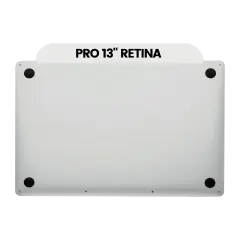 Bottenhölje för MacBook Pro 13\" A1708 (2016-2017) (Begagnad OEM-dragning: Klass B/C) (Silver) silver