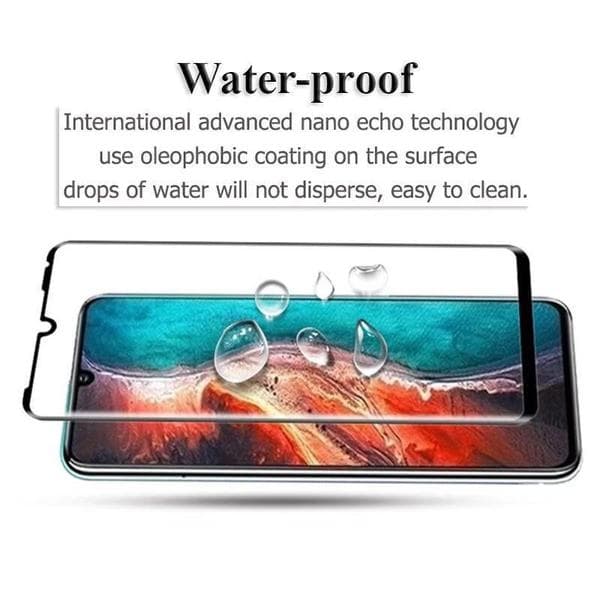 2 stTop kvalitet härdat glas för Huawei p30 pro