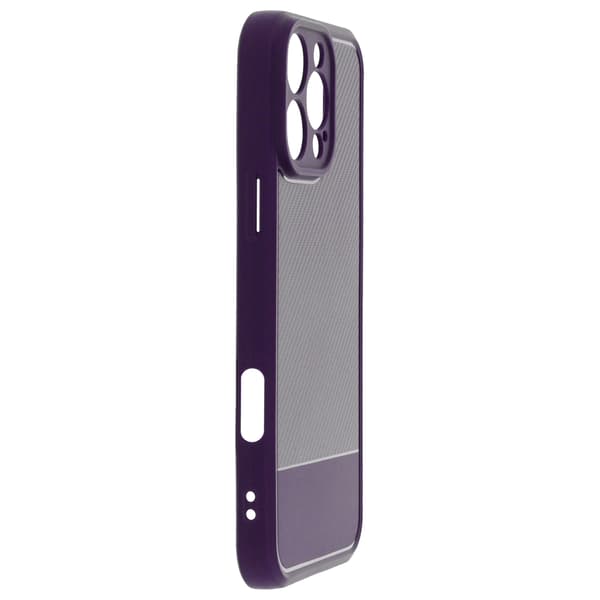 Simple Carbon skal för iPhone 17 Air lila