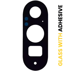 Bakre kameralins (endast glas) med lim för Google Pixel 9 Pro XL