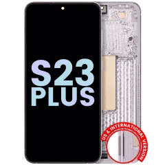 OLED Assembly With Frame For Samsung Galaxy S23 Plus 5G (US & International) (Service Pack) (Lavender)