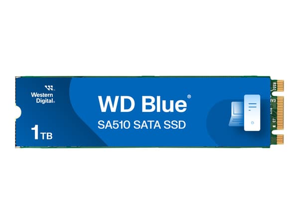 WD Blue SA510 SSD WDS100T3B0B 1TB M.2 Serial ATA-600 blå