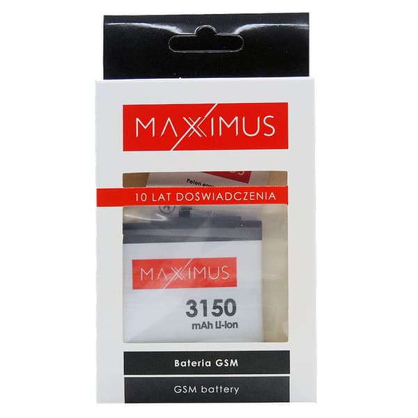 BATTERI MAXXIMUS XIA REDMI 4A 3150mAh Li-lon BN30 röd