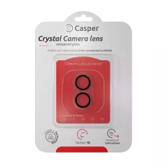 Casper Kameralinsskydd för iPhone 17 / 16 / 16 Plus (Crystal Full Cover)