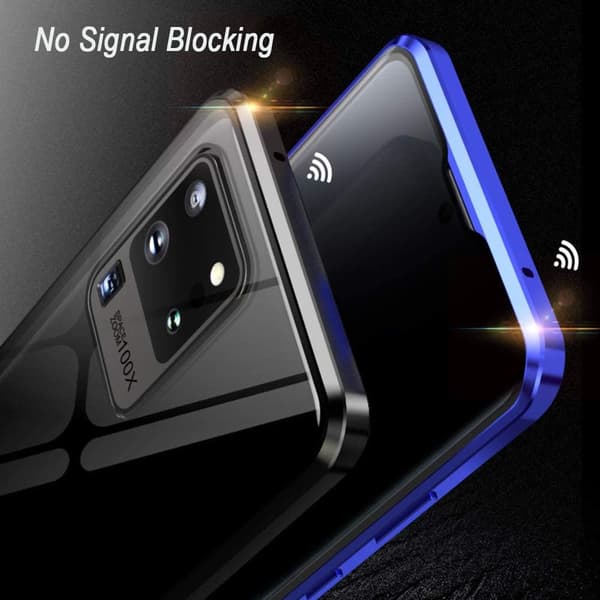 Privacy doubelfodral för Samsung S20 plus röd