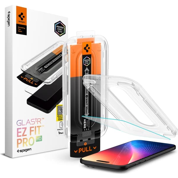 Spigen härdat glas Glas Tr ”Ez Fit Pro” för iPhone 17 Air transparent