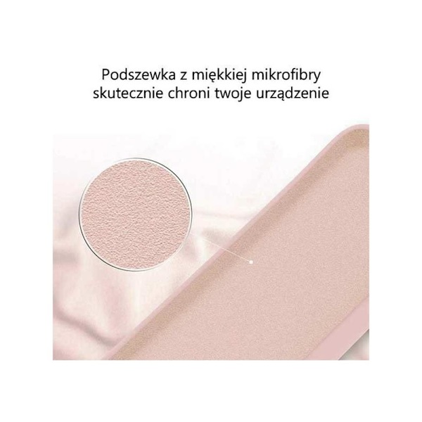 Mercury Silicone iPhone 15 Plus 6,7" rosa-sandfärgad