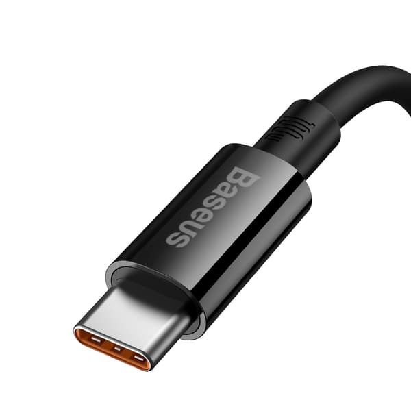 Baseus kabel Superior USB - USB-C 1,0m kluster svart 100W svart