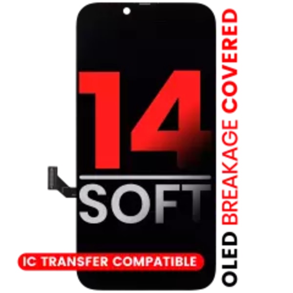 OLED-enhet för iPhone 14 (Eftermarknad Pro: XO7 Soft)