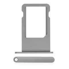 SIM-kortsfack för iPhone 6S (rymgrå) svart