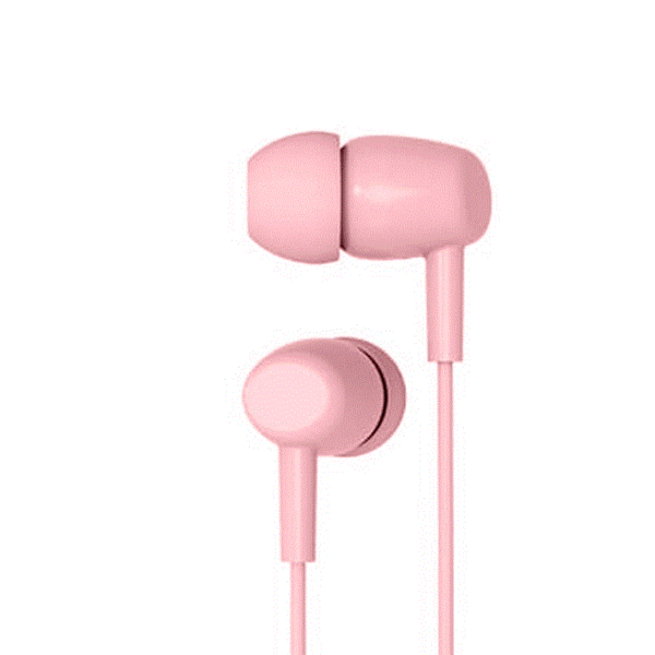 XO Trådbundna hörlurar EP50 uttag 3,5mm rosa rosa