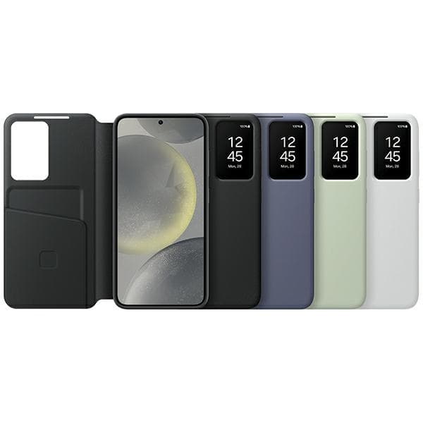 Samsung Smart View Wallet Case för Samsung Galaxy S24 Plus ljusgrön