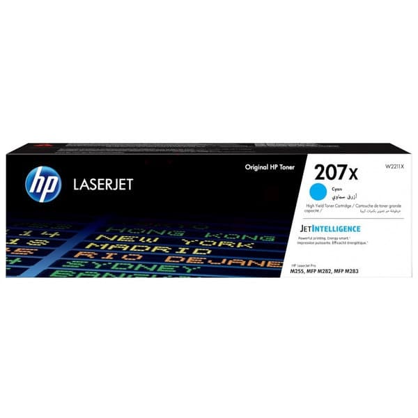 HP 207X Cyan 2450 sidor Toner W2211X