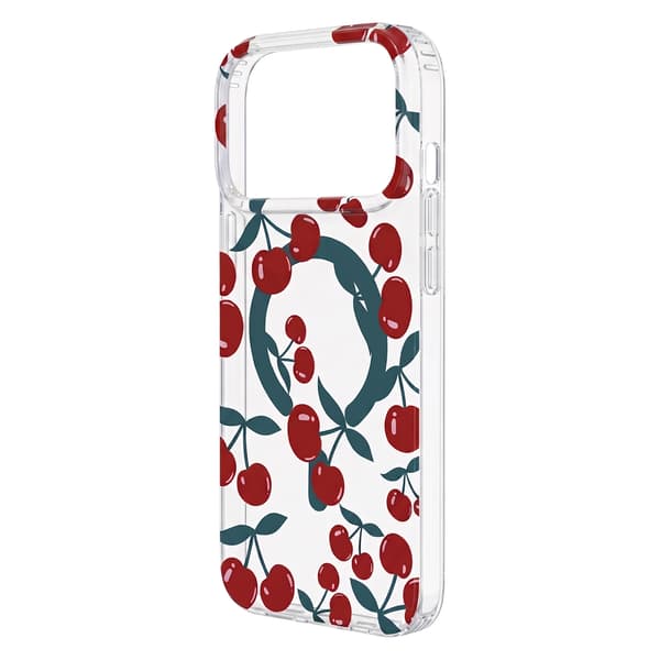 Cherry Mag skal för iPhone 16 transparent