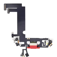 Laddningsport Flexkabel för iPhone 12 Mini (Begagnad OEM-del) (Röd) röd