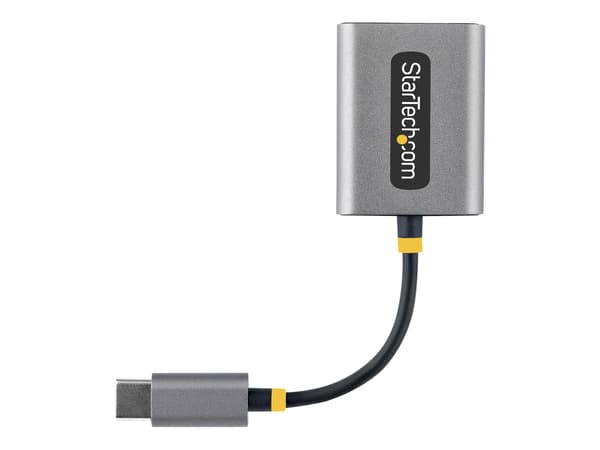 Startech USB-C Headphone Splitter, USB Type C Dual Headset Adapter w/Microphone Input, USB C to 3.5mm Adapter/Earphone Dongle, USB C to Audio Jack/Aux