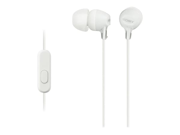 Sony MDR EX15AP Kablet Earbuds svart svart