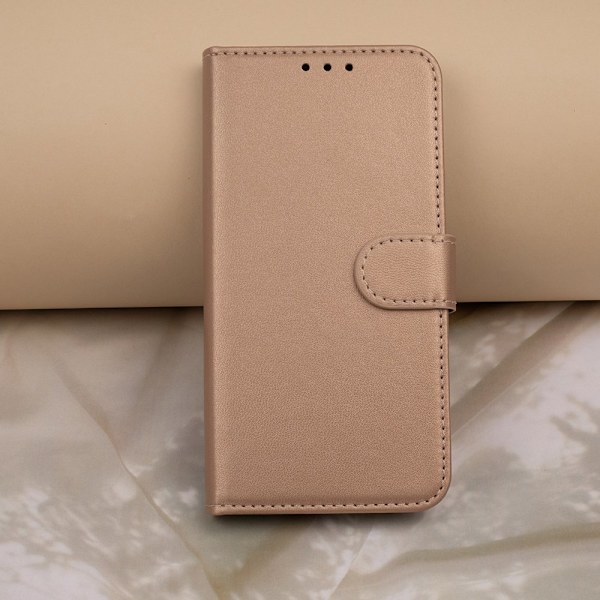 Smart Classic -kotelo Samsung A15 -puhelimelle, kulta gold