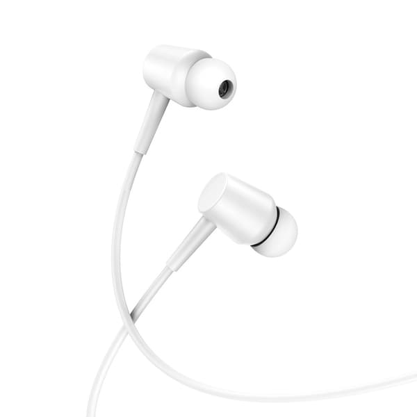 XO trådbundna hörlurar EP57 jack 3,5mm vit röd