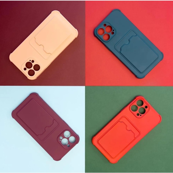 Armor Card Fodral iPhone 11 Pro Max rosa