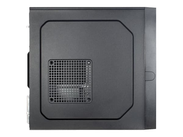 Inter-Tech IT-6505 Reto Tower Micro ATX svart svart