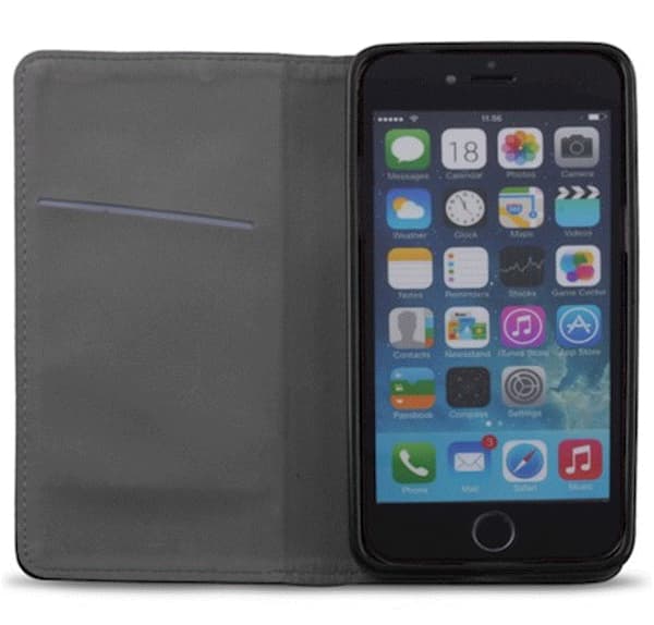 Smart Case Book för Samsung S23 svart