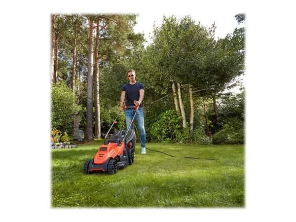 BLACK+DECKER Grässlåmaskine Elektrisk 34 cm Skärebredde