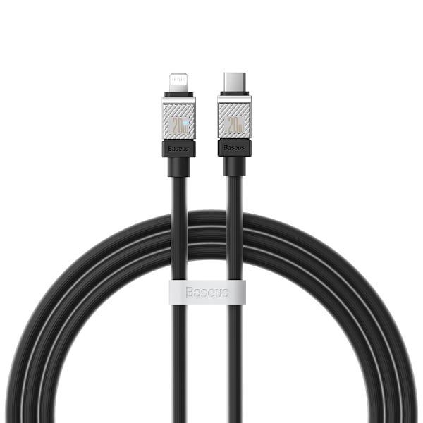 Baseus kabel CoolPlay USB-C - Lightning 1m 20W svart