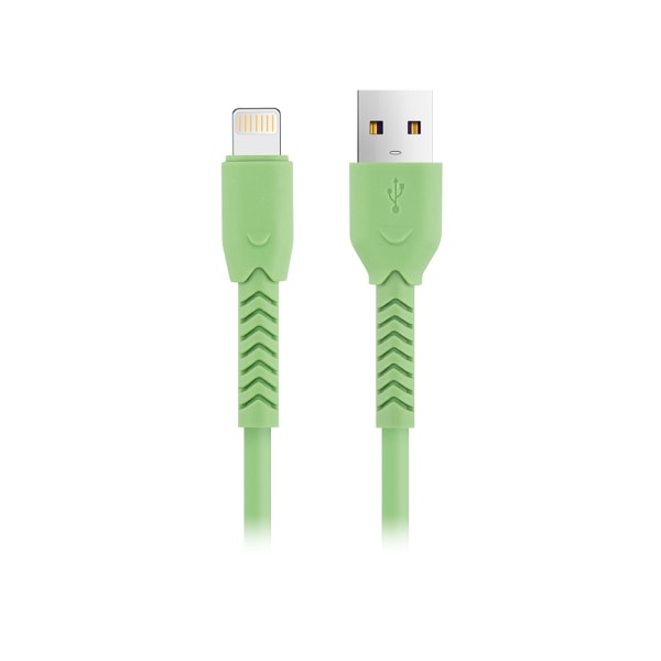 Maxlife MXUC-04 kabel USB - Lightning 1,0 m 3A grön