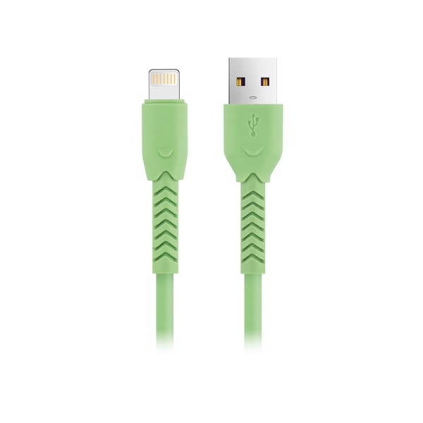 Maxlife MXUC-04 kabel USB - Lightning 1,0 m 3A grön grön