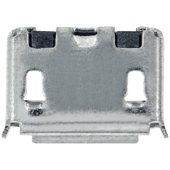Laddport lödning krävs - 05 Pin - Micro B - 2 fästpunkter (C003)