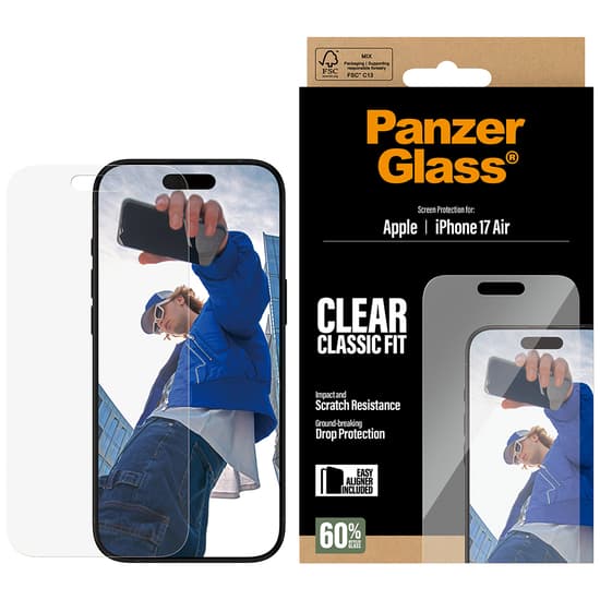 PanzerGlass® Skärmskydd iPhone 2025 6.6 iPhone 17 Air
